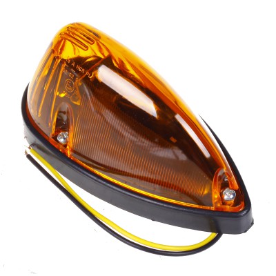 Ліхтар знак поїзда (крапля велика) помаранчевий 24V LED (в-во S.I.L.A. AC)