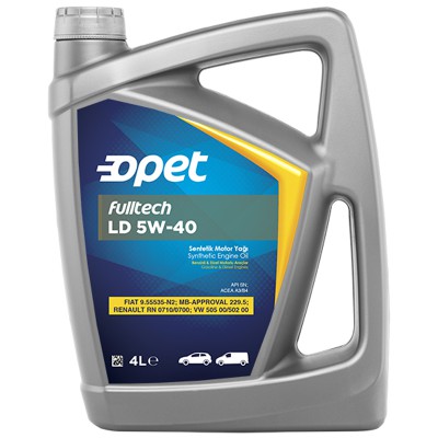 Олива моторна Opet FULLTECH LD 5W-40 синт 4л