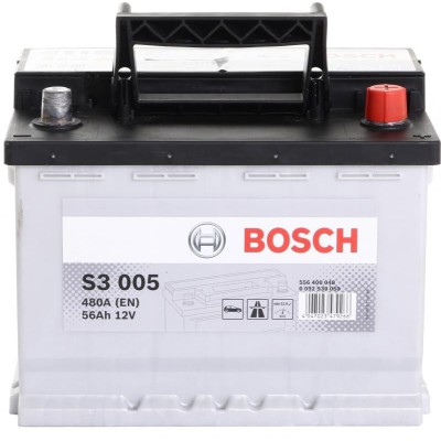 Автомобільний акумулятор Bosch 6СТ-56 S3 005 (0 092 S30 050)