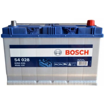 Автомобільний акумулятор Bosch 6СТ–95 АзЕ S4 028 (0 092 S40 280)
