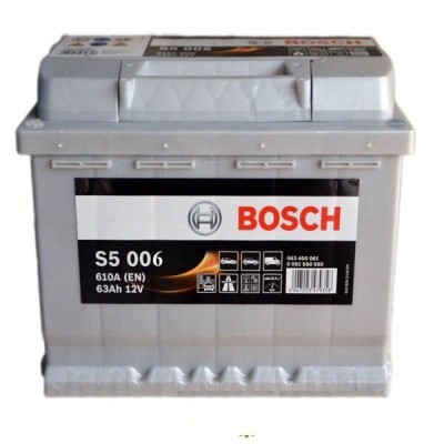 Автомобільний акумулятор Bosch 6СТ–63 S5 006 (0 092 S50 060)
