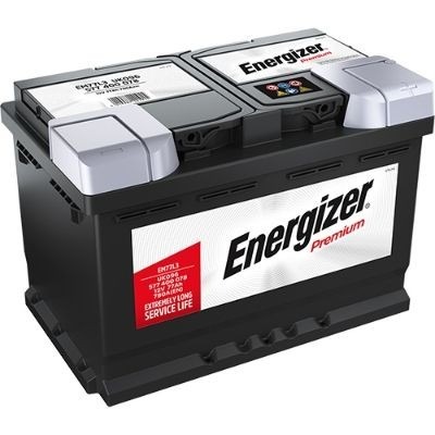 Автомобільний акумулятор Energizer 6СТ–77 Premium (EM77L3)