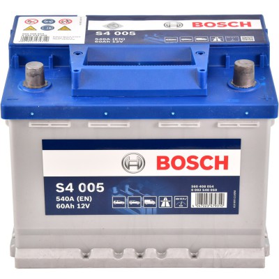 Автомобільний акумулятор Bosch 6СТ–60 S4 005 (0 092 S40 050)