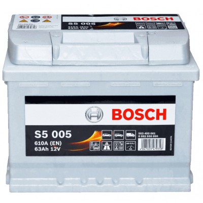 Автомобільний акумулятор Bosch 6СТ–63 S5 005 (0 092 S50 050)