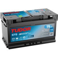 Автомобільний акумулятор Tudor 6СТ–75 Start-Stop EFB (TL752)