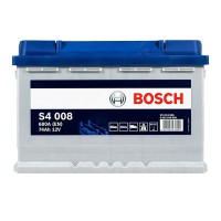 Автомобільний акумулятор Bosch 6СТ–74 S4 008 (0 092 S40 080)