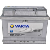 Автомобільний акумулятор Varta 6СТ–61 Silver Dynamic D21 (561 400 060) Автомобільний акумулятор Varta 6СТ–61 Silver Dynamic D21 (561 400 060)