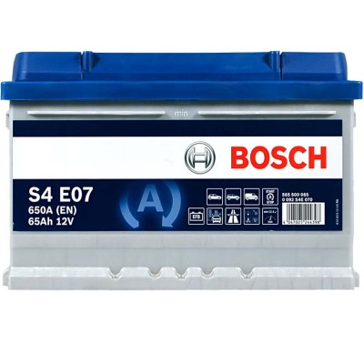 Автомобільний акумулятор Bosch 6СТ–65 S4 E07 EFB (0 092 S4E 070)