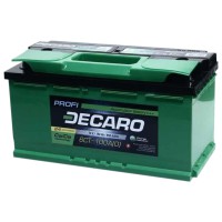 Автомобільний акумулятор Decaro PROFI 100Ah 850A 12V R (175x190x353)
