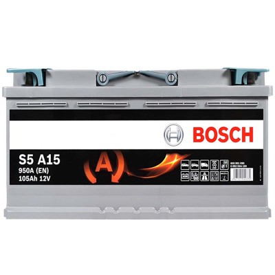 Автомобільний акумулятор Bosch 6СТ–105 S5 A15 AGM (0 092 S5A 150)
