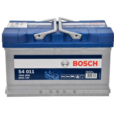 Автомобільний акумулятор Bosch 6СТ–80 S4 011 (0 092 S40 110)