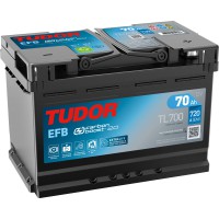 Автомобільний акумулятор Tudor 6СТ–70 Start-Stop EFB (TL700)