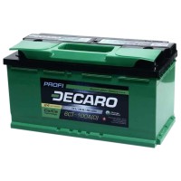 Автомобільний акумулятор Decaro PROFI 100Ah 850A 12V R азия (175x190x353)