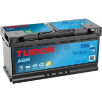 Автомобільний акумулятор Tudor 6СТ–106 Start-Stop AGM (TK1060)