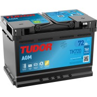 Автомобільний акумулятор Tudor 6СТ–72 Start-Stop AGM (TK720)