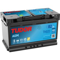 Автомобільний акумулятор Tudor 6СТ–82 Start-Stop AGM (TK820)