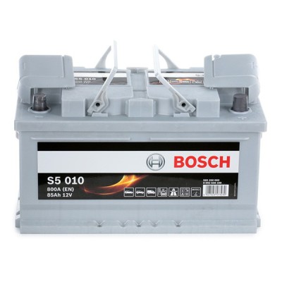 Автомобільний акумулятор Bosch 6СТ-85 АзЕ S5 Silver Plus AGM (0 092 S50 100)