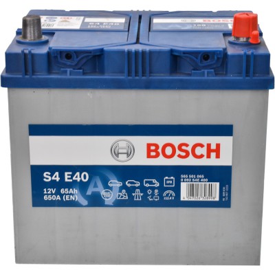 Автомобільний акумулятор Bosch 6СТ–65 Аз S4 E40 EFB (0 092 S4E 400)