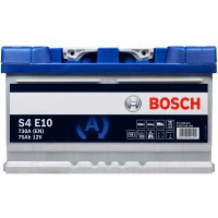 Автомобільний акумулятор Bosch 6СТ–75 S4 E10 EFB (0 092 S4E 100)
