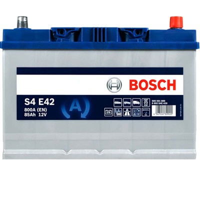 Автомобільний акумулятор Bosch 6СТ–85 АзЕ S4 E42 EFB (0 092 S4E 420)