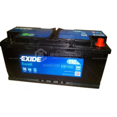 Акумуляторна батарея Exide Excell 6СТ-110 Євро (EB1100)