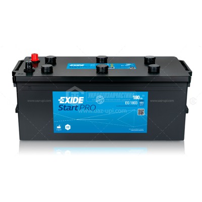 Акумуляторна батарея Exide Start PRO 6СТ-180 (EG1803) (1000А)