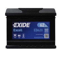 Автомобільний акумулятор Exide 6СТ-62 Excell (EB621)