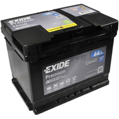 Акумулятор Exide Premium 6СТ-64: потужність і надійність