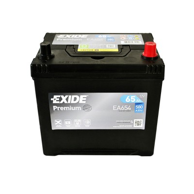 Автомобільний акумулятор Exide Premium 6СТ-65 АзЕ (EA654)