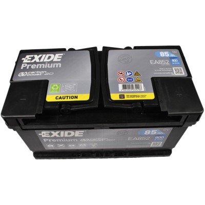 Акумулятор Exide Premium 6СТ-85 Євро (EA852): Надійність та потужність для вашого авто