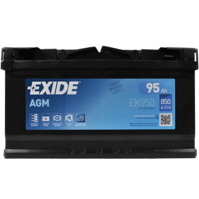 Акумуляторна батарея Exide AGM 6СТ-95 Євро (EK950) (850А)