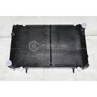 Радіатор охолодження двигуна ГАЗ 3302 мідний 2-х рядн. під рамку (в-во ШААЗ)