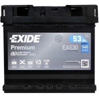 Автомобільний акумулятор Exide Premium 6СТ-53 Євро (EA530)