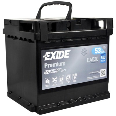 Акумулятор Exide Premium 6СТ-53 Євро: Європейська якість для вашого авто