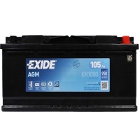 Автомобільний акумулятор Exide 6СТ-105 Start-Stop AGM (EK1050)