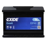 Автомобільний акумулятор Exide 6СТ-74 Excell (EB740) Автомобільний акумулятор Exide 6СТ-74 Excell (EB740)