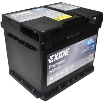 Акумулятор Exide Premium 6СТ-47 Низкопола Євро: Низький профіль для європейських авто