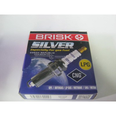 Свічка запалювання ВАЗ 2110-2112 16кл. к-т 4шт Brisk Silver (під ГАЗ)