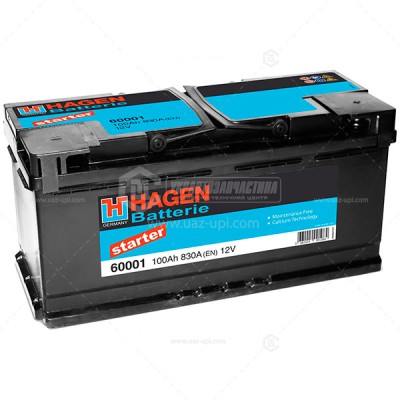 Акумуляторна батарея Hagen 6CT100 Євро 