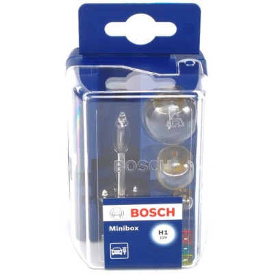 Набір автоламп з запобіжниками Bosch H1 Мinibox 12V 1987301102