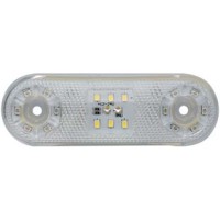 Ліхтар габарітний All Trucks LED білий LED 21 діод Ліхтар габарітний All Trucks LED білий LED 21 діод