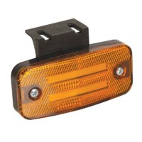 Ліхтар габарітний All Trucks LED жовтий з кронштейном (NEON)