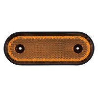 Ліхтар габарітний All Trucks LED жовтий овал 20 діод