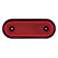 Ліхтар габарітний All Trucks LED червоний овал 20 діод