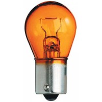 Лампа розжарювання PY21W 12V BA15s (помаранчева колба) (вир-во NAVIS)