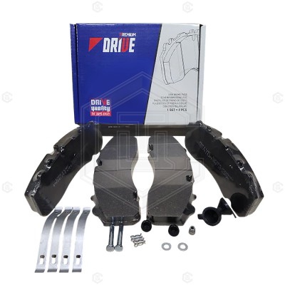 Колодки гальм. дискові WVA 29167, 29270, 29307 BPW DRIVE (З ПРИТИРОЧНИМ ПОКРИТТЯМ)