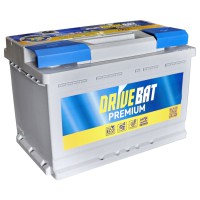 Автомобільний акумулятор DRIVEBAT 6СТ-75  Premium (575 046 072 SMF)