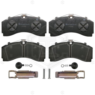 Колодки гальм. дискові MB ACTROS, AXOR передн. 29246/29247 (З ПРИТИРОЧНИМ ПОКРИТТЯМ)