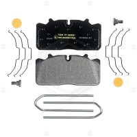 Колодки гальм. дискові MAN RVI IVECO WVA 29088 29285 (З ПРИТИРОЧНИМ ПОКРИТТЯМ)