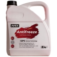 Антифриз AVEX Catran Red MEG -42, (G-12+, червоний), 5кг
